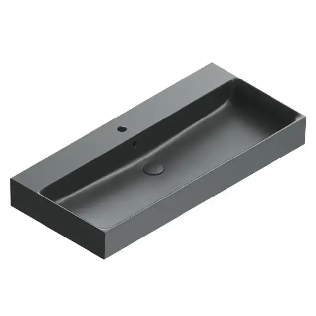 Catalano Premium Раковина 100x47см, с 1 отв., цвет: черный матовый