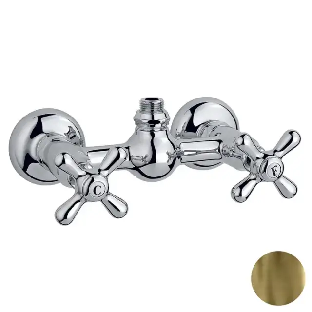 Nicolazzi Nuova Brenta Смеситель для душа с 2мя ручками, вывод сверху 1/2