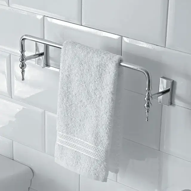 Globo Paestum Полотенцедержатель 40см, подвесной, цвет: хром