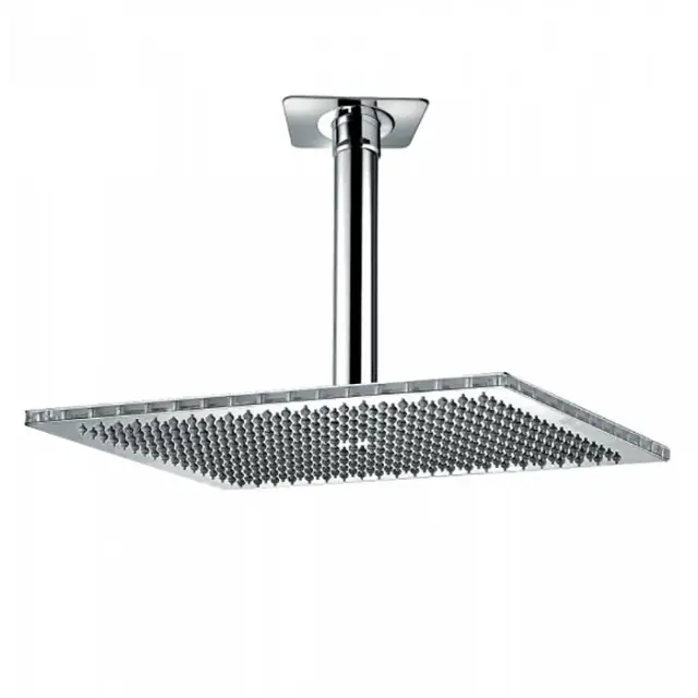 BOSSINI DREAM-RECTANGULAR Верхний душ 500 x 400 мм 1 режим - держателем вертикальным 300 x Ø 36 мм, цвет: хром