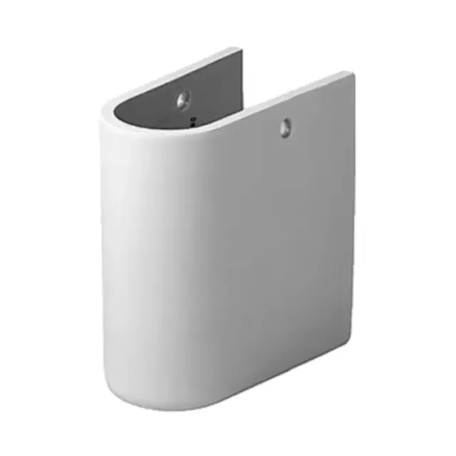 Duravit Starck 3 Полупьедестал 17х28.5см., для раковин 030065,030060,030055,030410,030480,030470,033213, цвет: белый