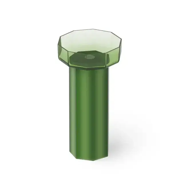 Dea Design Pedestal Basin Раковина 48х45.6х90см., напольная, без отв., Glasstech, прозрачная смола, цвет: Emerald R3