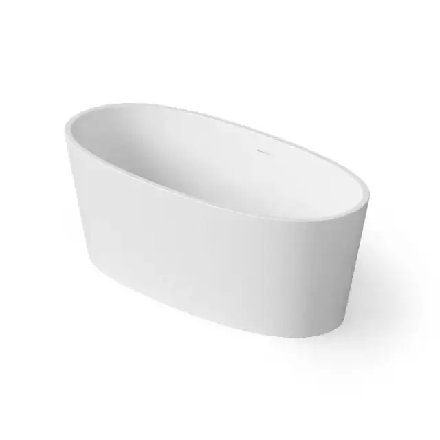 Dea Design Nature Ванна 160х75х60см., отдельностоящая, Solid Surface, цвет: White №18