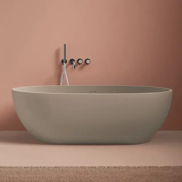 Artceram  Ванна Hoop 170x70хh50 см отдельностоящая, цвет: tortora