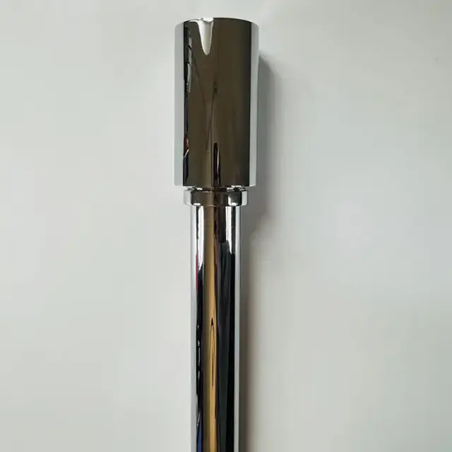 Dea Design Accessories Сифон узкий с гидрозатвором слив в пол, цвет: хром