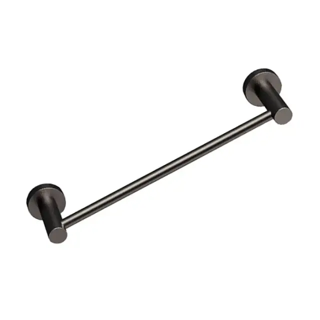 Colombo Plus Полотенцедержатель 33.5см, цвет: PVD графит матовый