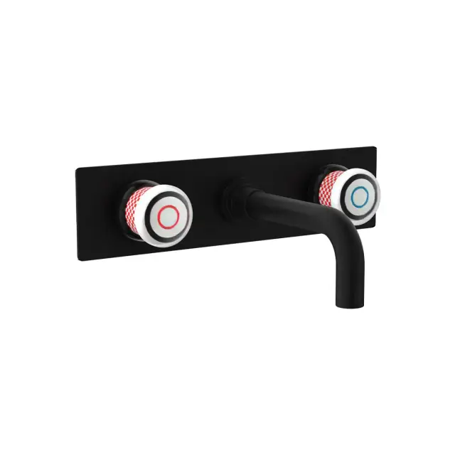 Nicolazzi Festival Смеситель для раковины из стены, встраиваемый, цвет: NEM+ручки