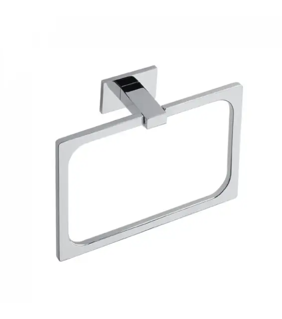 Colombo Look Полотенцедержатель кольцо 20х14см, цвет: хром