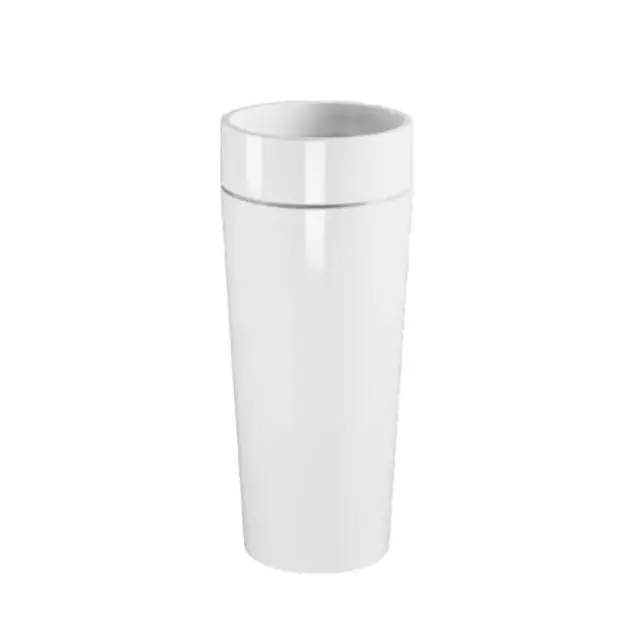 Kerasan Oke Колонна для раковины, слив в пол, цвет: белый глянцевый