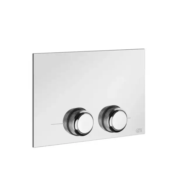Gessi Venti20 Клавиша смыва для унитаза двойная, для инсталляций TECE, цвет: хром