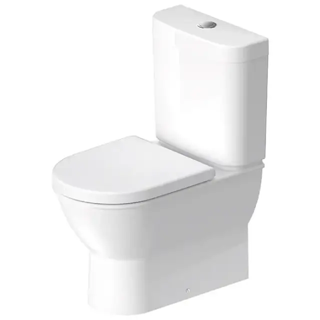 Duravit Darling Унитаз моноблок 37х63 см, с вертикальным смывом, включая крепеж, цвет: белый
