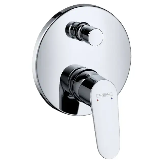 Hansgrohe Focus Смеситель для ванны, встраиваемый, внешняя часть, цвет: хром