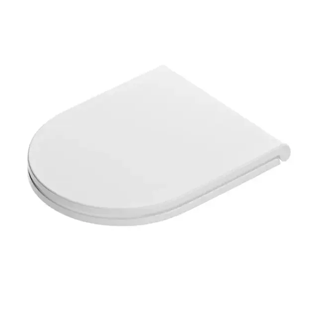 Artceram FILE 2.0 Крышка с сиденьем Flat для унитаза, механизм soft-close, цвет: белый