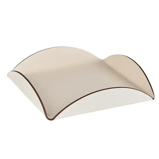 Colombo Adj Подставка для сервировки настольная, 15x15 см, цвет: панна котта/белый