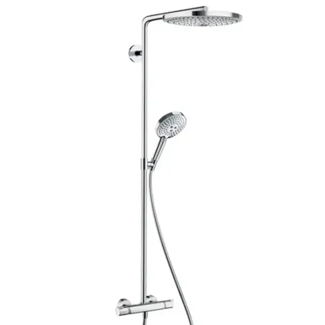 Hansgrohe Raindance Select S 300 Душевая стойка с термостатическим смесителем, цвет: хром глянцевый