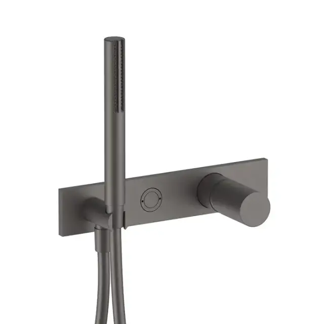 Fantini Milano Встраиваемый смеситель для душа, цвет: Matt Gun Metal PVD