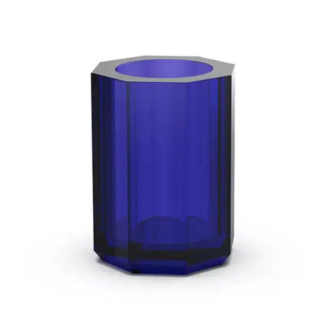 Decor Walther KR BER Kristall Стакан, настольный, цвет: Capri Blue