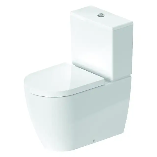 Duravit Me by Starck Унитаз моноблок 37х65 см, слив универсальный, с креплениями, цвет: белый