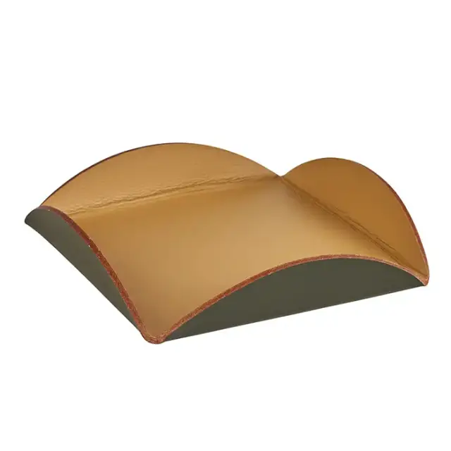 Colombo Adj Подставка для сервировки настольная, 20x20 см, цвет: горчичный/оливковый