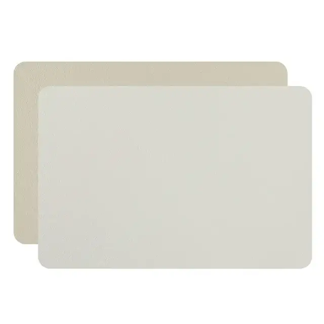 ADJ Прямоугольный плейсмат, 45x30 см., цвет: белый/панна котта