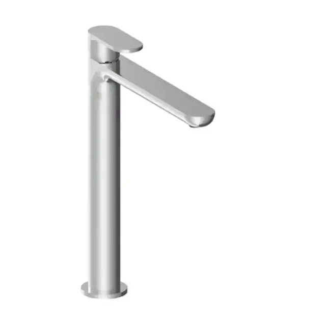 Gattoni H2Omix7000 Смеситель для раковины высокий 298 мм, с донным клапаном, излив 201,4 мм цвет: хром