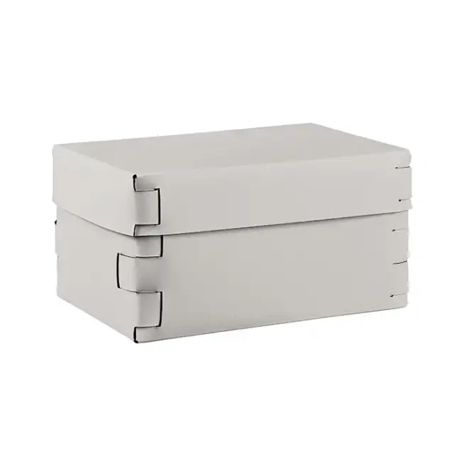 ADJ Коробка Snob, 25x15xH13,5 см., цвет: устричный/пепельная роза