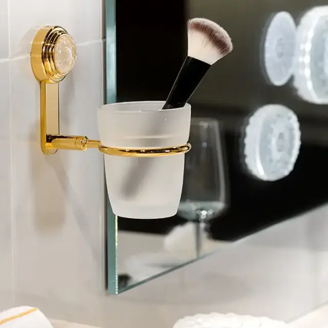 THG Dahlia Стакан подвесной, цвет: золото