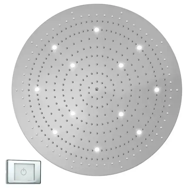 BOSSINI DREAM-XL OK Верхний душ Ø 1000 мм, с 12 LED (белый), блок питания/управления, цвет: хром