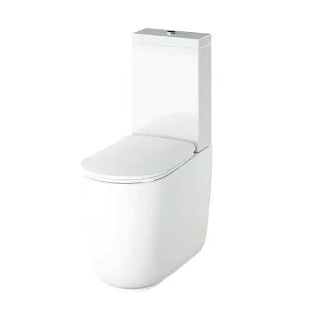 Kerasan Nolita Унитаз моноблок, с креплением WB5N, с сиденьем, цвет: белый глянцевый