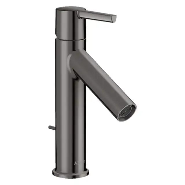 Axor Starck Смеситель для раковины 100, на 1 отв., с донным клапаном, цвет: полированный черный хром