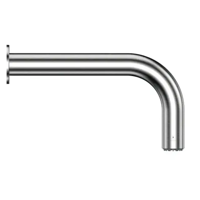 Bossini Nobu Настенный кронштейн из нерж.стали Ø 54мм с фиксированной душевой лейкой, самоочи. с дождевой струей., цвет: нержавеющая сталь