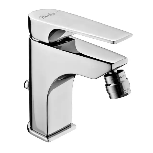 Nicolazzi Jungfrau Смеситель для раковины, на 1 отв, с донным клапаном, излив: 114 мм, цвет: хром