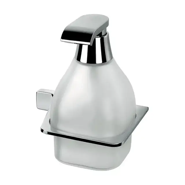 Colombo Alize Дозатор для жидкого мыла, DX, подвесной, цвет: хром/матовое стекло