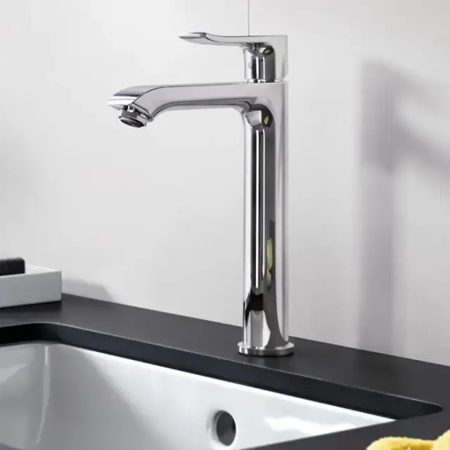 Hansgrohe Metris Смеситель для раковины высокий, однорычажный, 260, без сливного гарнитура