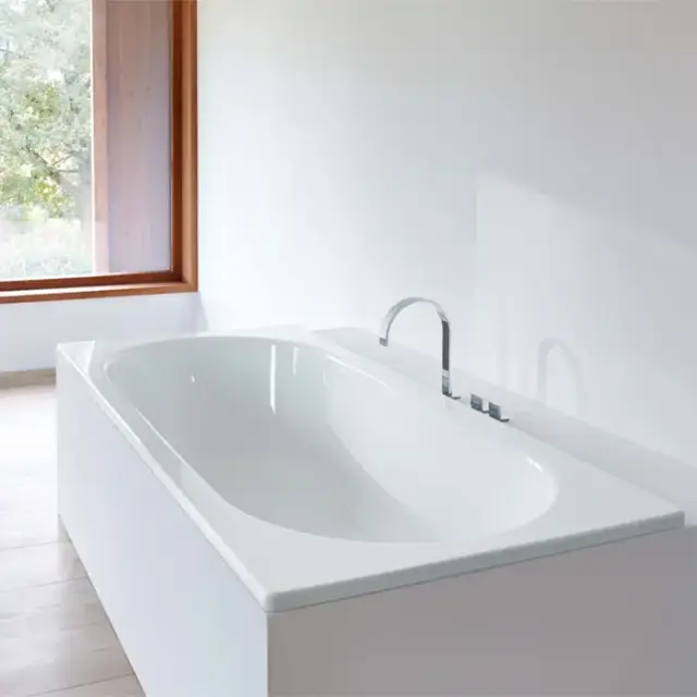 Bette Starlet Ванна с шумоизоляцией встраиваемая, 190х90х42см, (для удлиненного слива-перелива), цвет: белый
