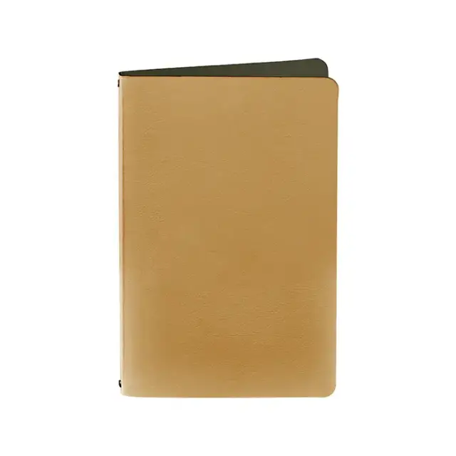 ADJ Меню для ресторана, 17x25 см., цвет: горчичный/оливковый