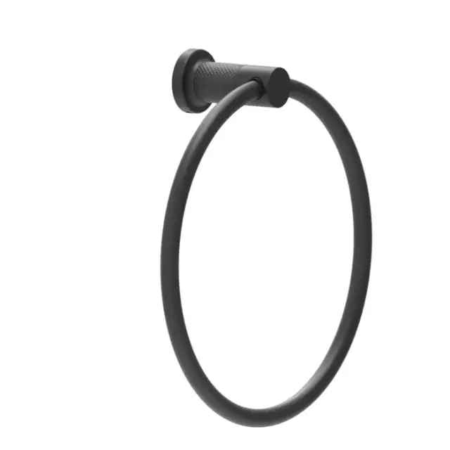 Gessi Inciso Полотенцедержатель кольцевой 23.7см., подвесной, цвет: nero XL