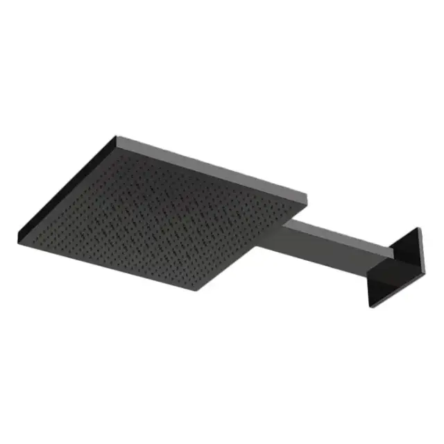 Almar Velvet Rain Верхний душ 30х30см., настенный, 2 режима, цвет: черный металл брашированный PVD