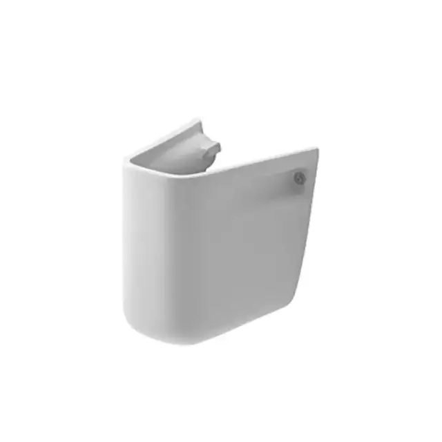 Duravit D-Code Полупьедестал для раковины 21.5x22.5см., цвет: белый