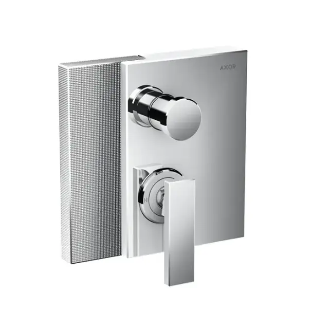 Axor Edge Смеситель для ванны, встраиваемый, алмазная огранка, внешняя часть, цвет: хром