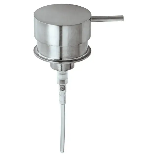 Duravit Starck T Помпа для мыла встраиваемая D=6см, цвет: Stainless steel Brushed