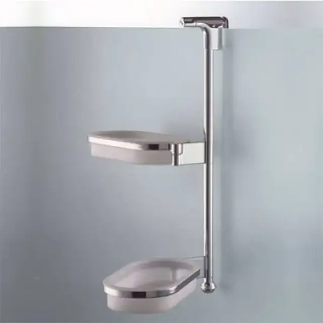 Colombo Isole Piantane штанга с 2 полочками, цвет: хром