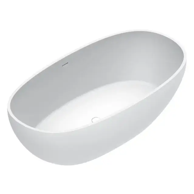 Catalano Solid Ванна отдельностоящая 176х91хh52см, с переливом, сифон в комплекте, цвет: белый матовый