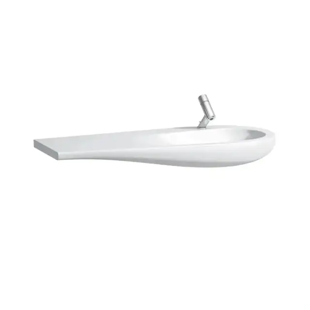 Laufen Alessi One Раковина 120х50х16.5 см, 1 отв., покрытие LLC, цвет: белый