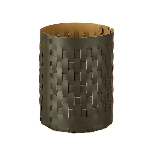 ADJ Корзина Bottega, D20xH25 см., цвет: оливковый/горчичный