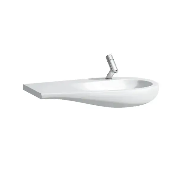 Laufen Alessi One Раковина 90х50х16.5 см, 1 отв., покрытие LLC, цвет: белый