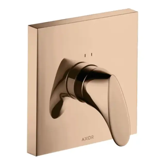 Axor Starck Organic Смеситель для душа, встраиваемый, цвет: олированное красное золото
