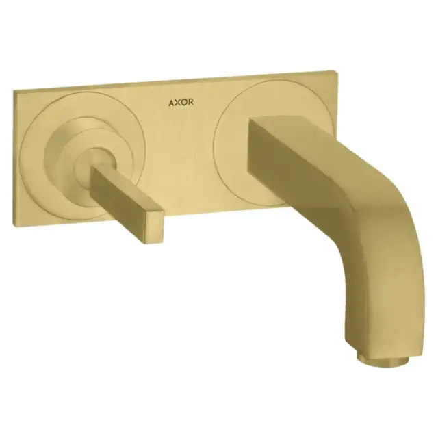 Axor Citterio Смеситель для раковины 160, встраиваемый, излив: 16см., цвет: шлифованная медь
