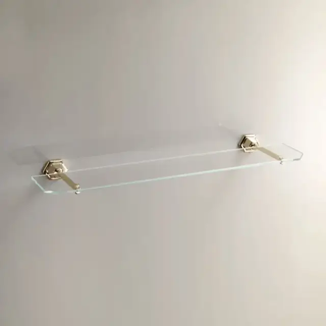 Devon&Devon Jubilee Полочка стеклянная, подвесной, цвет: золото