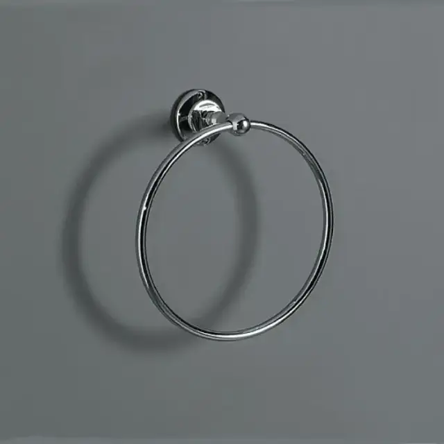 SIMAS Accessori Полотенцедержатель-кольцо 22см., для полотенец, подвесной, цвет: хром